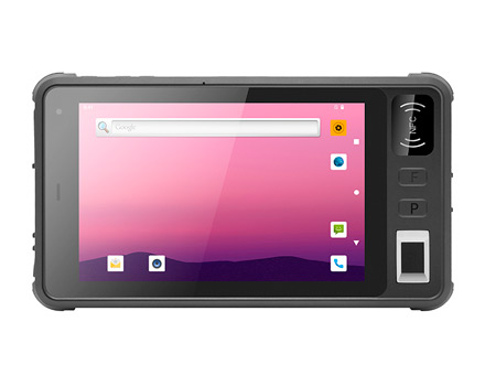 8 Polegadas MTK 6771 Dianteira NFC Impressão Digital Tablet Robusto