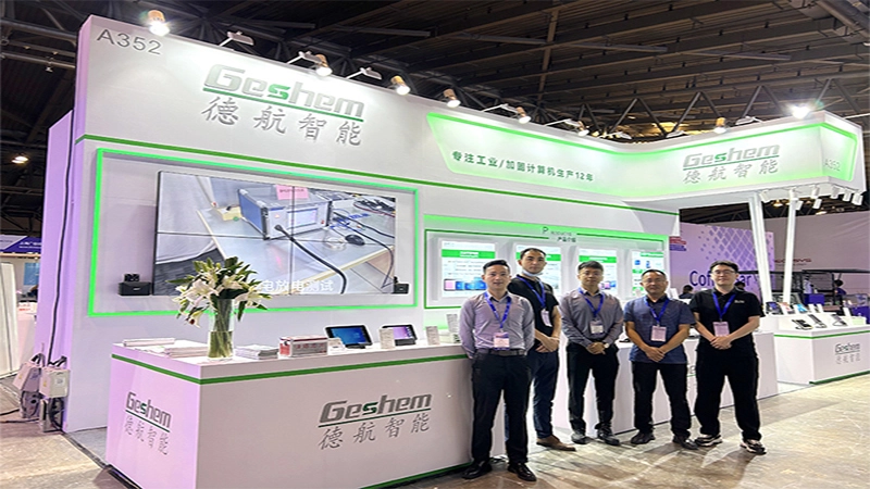 Tecnologia Geshem na Exposição Internacional Embedded World de Xangai
